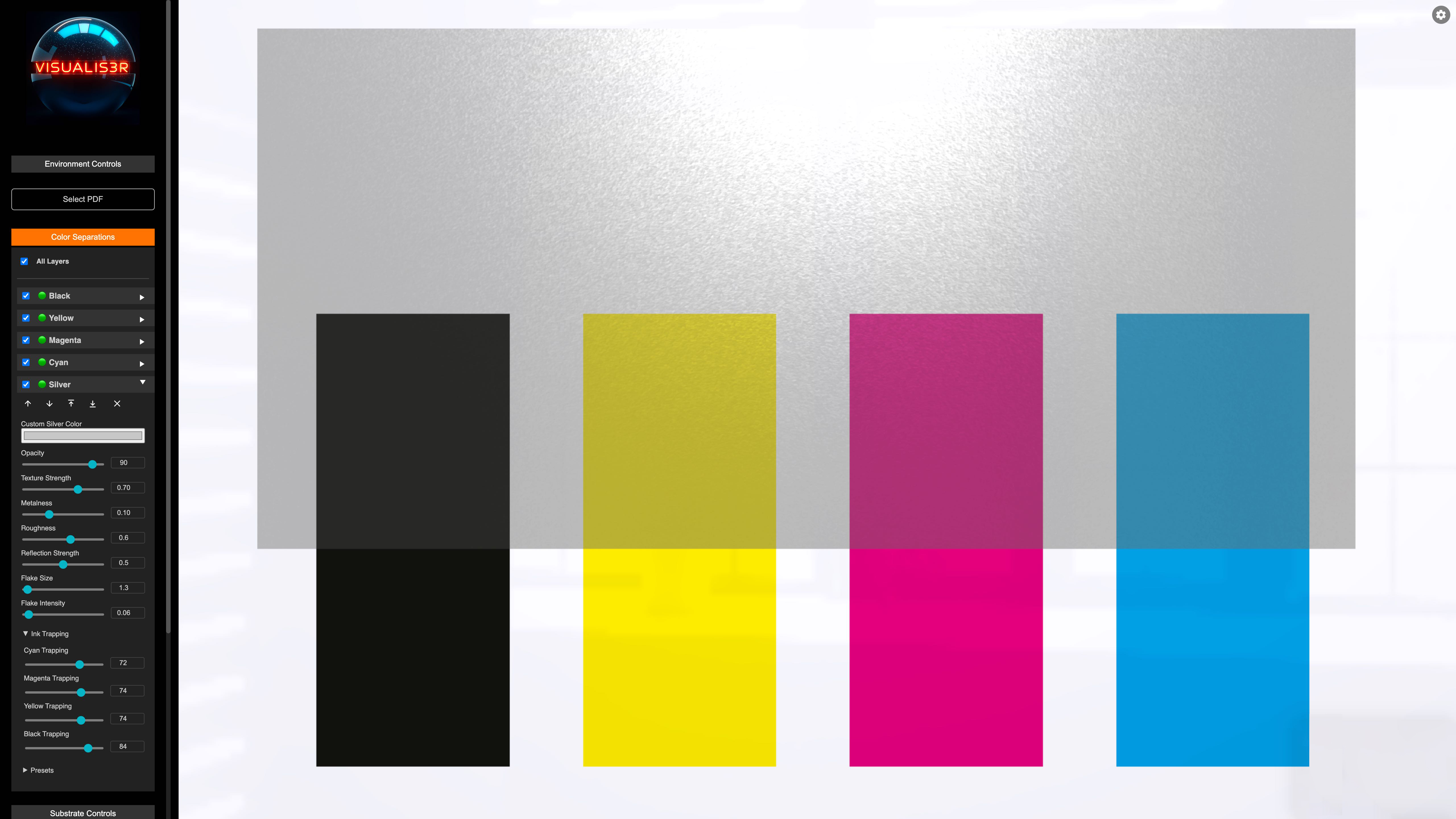 Visualis3R – Ink Trapping